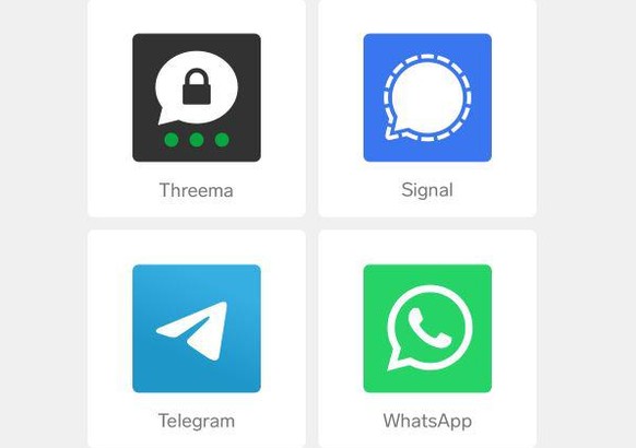 Threema, Signal und Telegram profitieren von Diskussion um neue WhatsApp-AGB.