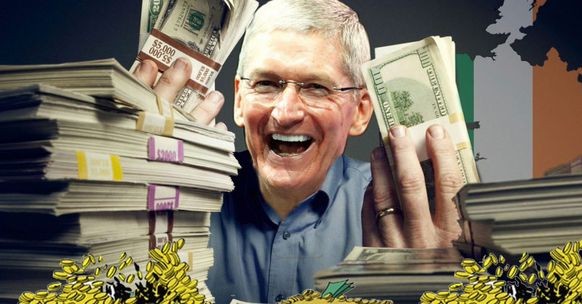 Apple-Chef Tim Cook: Wegen illegaler Steuerdeals muss Apple 13 Milliarden Euro Steuern nachzahlen.