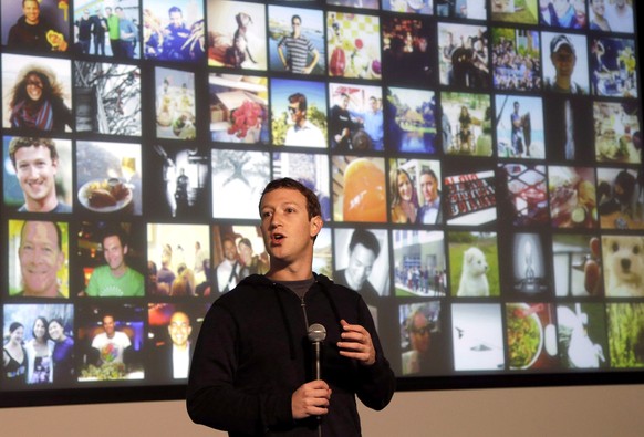 Mark Zuckerberg und sein Unternehmen Facebook sind für Michael Ringier eine Bedrohung.