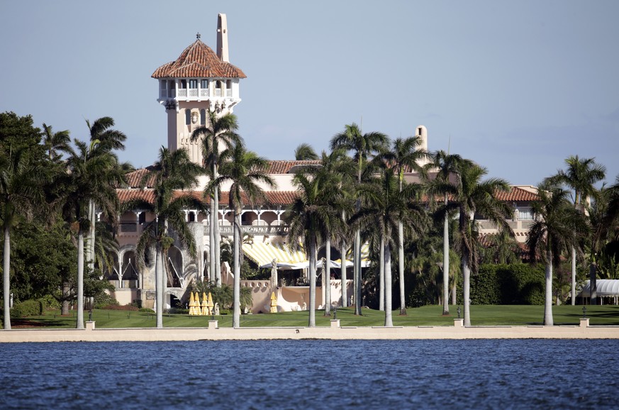 FILE Nov. 21, 2016, photo, shows the Mar-a-Lago resort owned by President Donald Trump in Palm Beach, Fla. Protesters are demanding that charities move their upcoming galas from Trump’s Mar-a-Lago res ...
