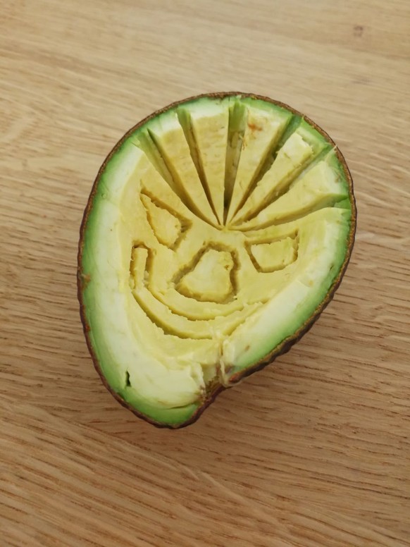 Avocado Kunst von Pascal Scherrer