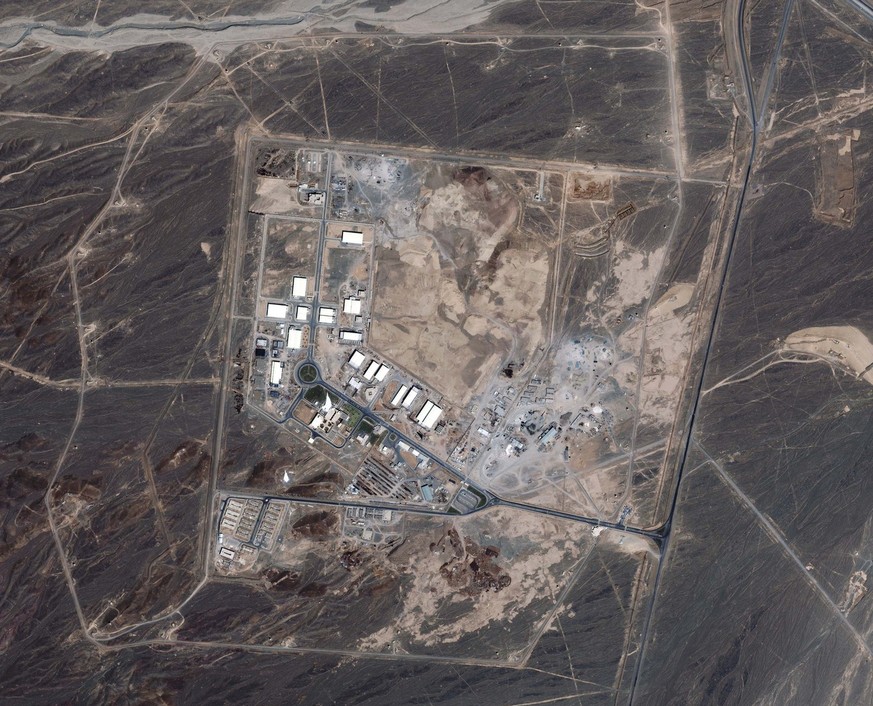 This Aug. 12, 2006 IKONOS satellite image provided by GeoEye on Tuesday, Aug. 22, 2006 purports to show the Natanz nuclear facility in Iran. Iran&#039;s unprecedented refusal to allow access to its un ...
