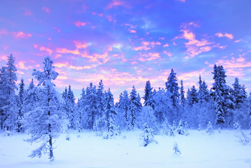 Schön, schöner, Lappland.