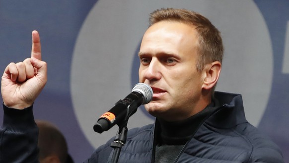 Der russische Oppositionelle Alexei Nawalny erhebt heftige Vorw