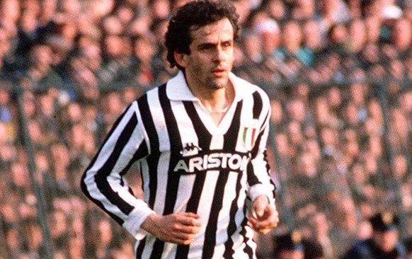 Michel Platini in action for Juventus Turin in 1987. French football great Michel Platini said Tuesday 15 March 2005 he would be a candidate for the presidency of the European Football Union (UEFA) in ...