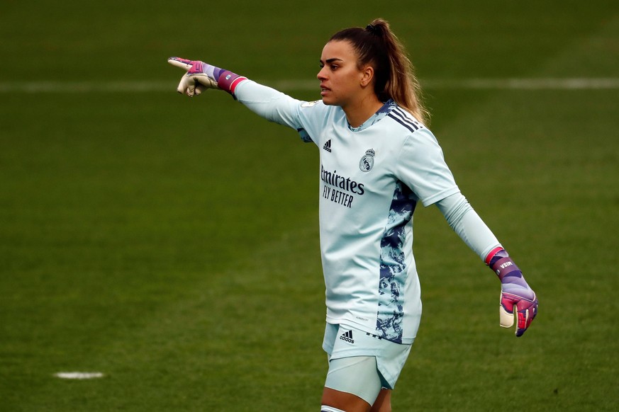 Misa Rodríguez steht seit dieser Saison bei der neu gegründeten Frauenmannschaft von Real Madrid im Tor.