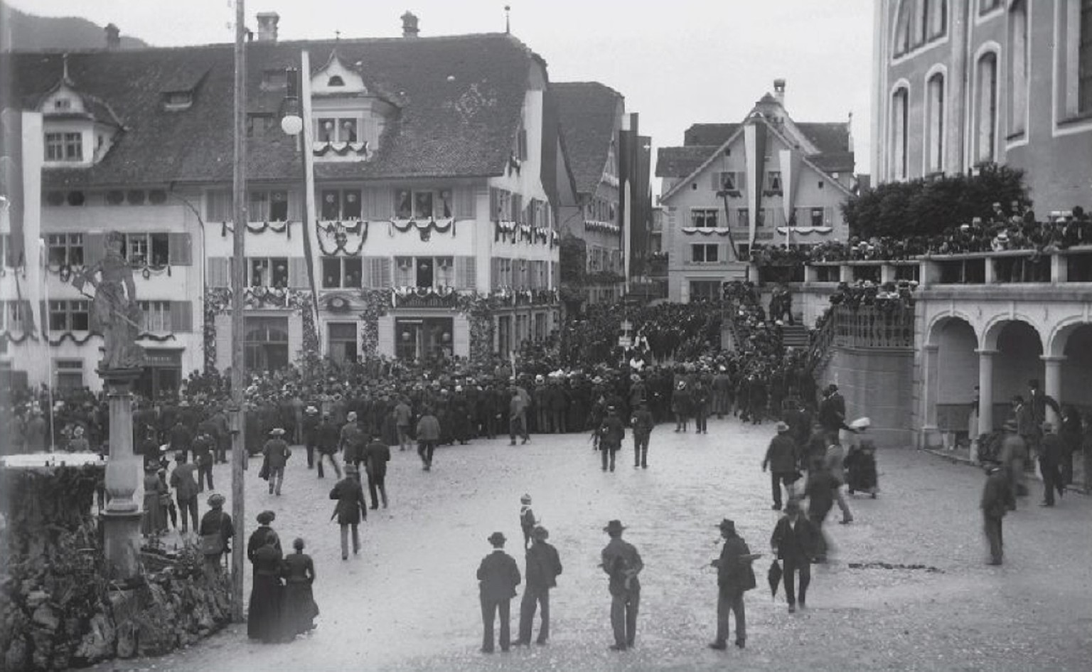 Nationalfeiertag Schwyz am 1. August 1891, Bundesfeier