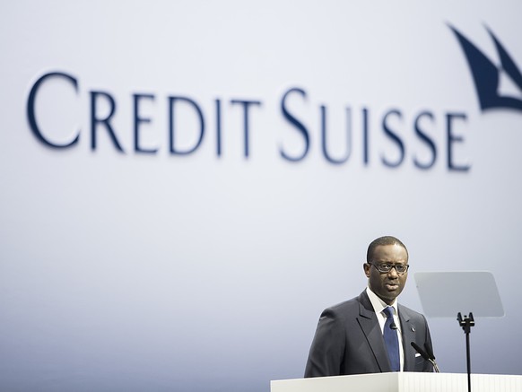 Credit Suisse-Chef Tidjane Thiam kann im dritten Quartal einen deutlichen Gewinnanstieg seiner Bank verkünden. (Archiv)