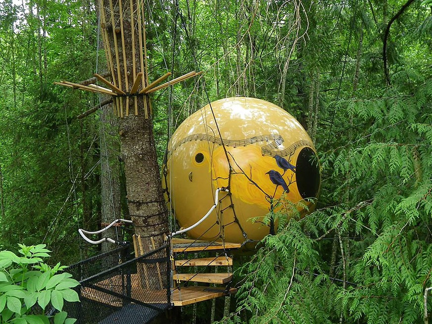 Free Spirit Spheres, Kanada
Coole Hotels

http://freespiritspheres.com