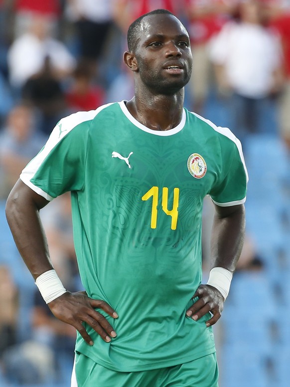 epa06776459 Senegal&#039;s Moussa Konate reacts during a friendly soccer match between Luxembourg and Senegal at Josy Barthel stadium in Luxembourg, 31 May 2018. EPA/JULIEN WARNAND
