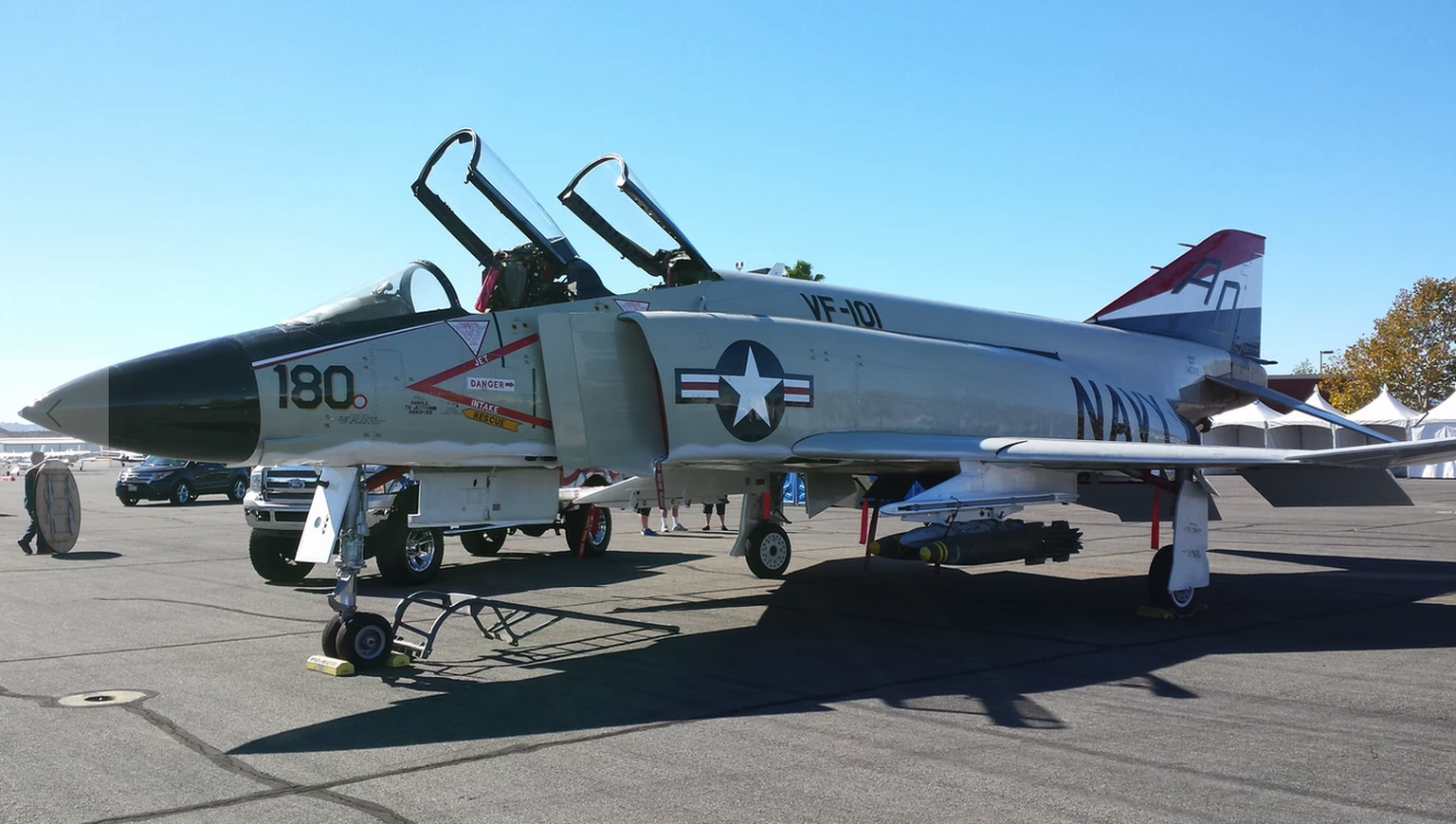 1959 McDonnell F4H-1F Phantom II
s/n 150310 N815WF
&quot;World&#039;s Only Privately Owned F-4 Phantom Capable of Flight&quot; 
https://www.platinumfighters.com/inventory-2/1959-mcdonnell-f4h-1f-phant ...