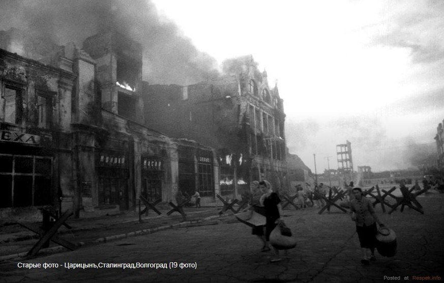 Stalingrad, Zivilisten