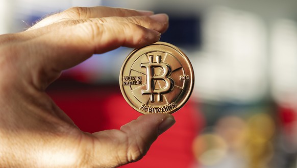 Ein bisschen nach oben: Der Bitcoin-Kurs.
