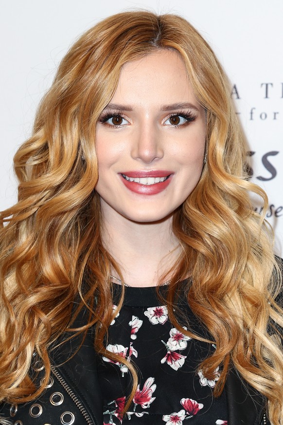 Bella Thorne attends the Miss Me Spring Campaign Launch Event held at The Terrace at Sunset Tower Hotel on Wednesday, Feb. 3, 2016, in Los Angeles. (Photo by John Salangsang/Invision/AP)