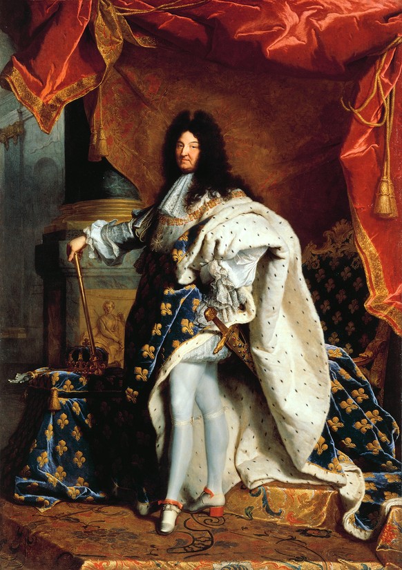 Ludwig XIV. im Krönungsornat.&nbsp;