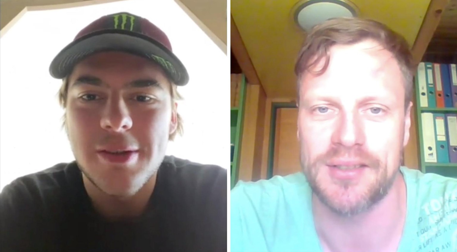 Nico Hischier und Armin Helfer sprechen im Skype-Gespräch über ihre Erfahrungen an der Kügeli-WM.