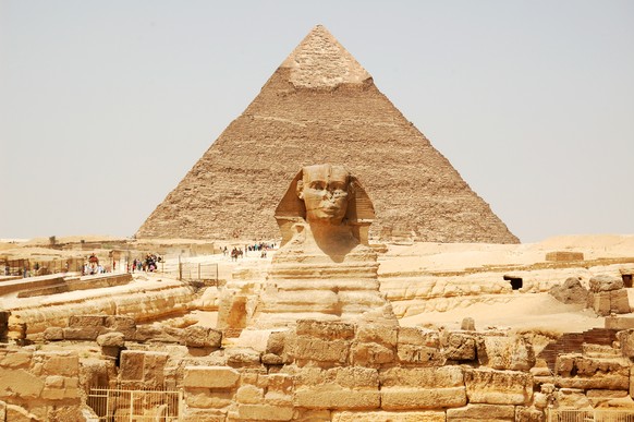 Pyramiden in Ägypten. Im Zeitalter der Pharaonen waren negative Zinsen üblich.