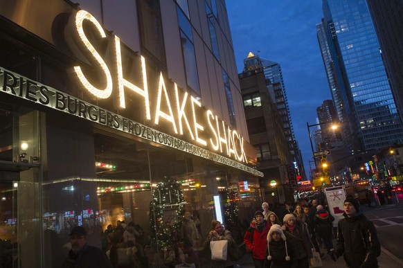 Auch Touristen lieben Shake Shack.