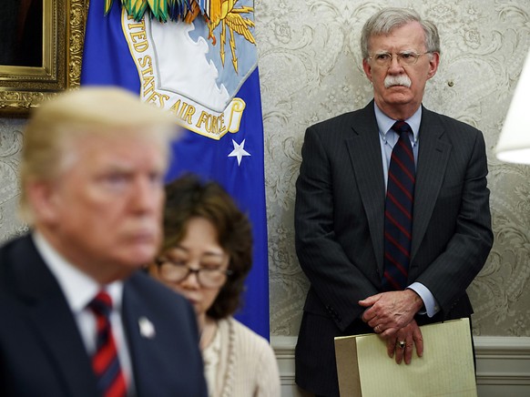 US-Präsident Donald Trump hat den nationalen Sicherheitsberater John Bolton entlassen. (Archivbild)