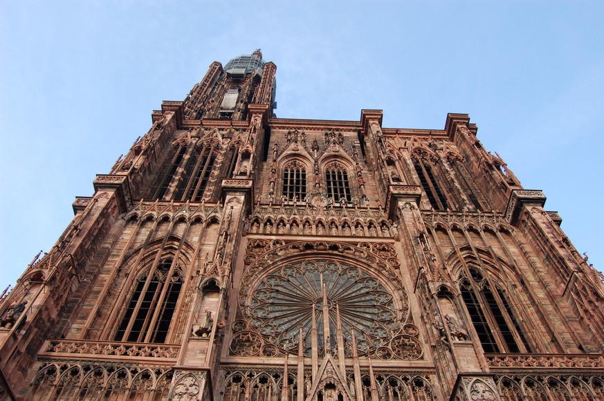 Dank Negativzinsen gebaut: die Kathedrale von Strassburg.