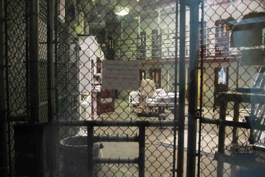 Gefängnis in Guantanamo: Die meisten Verhörführer waren keine CIA-Leute.