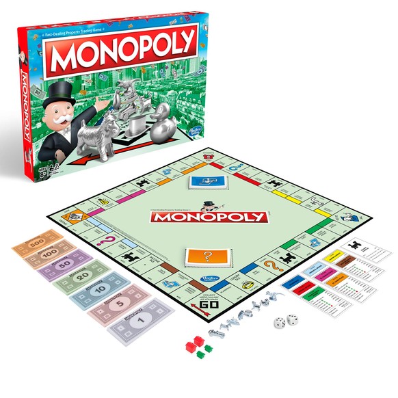 Monopoly, Spiel mit Schachtel