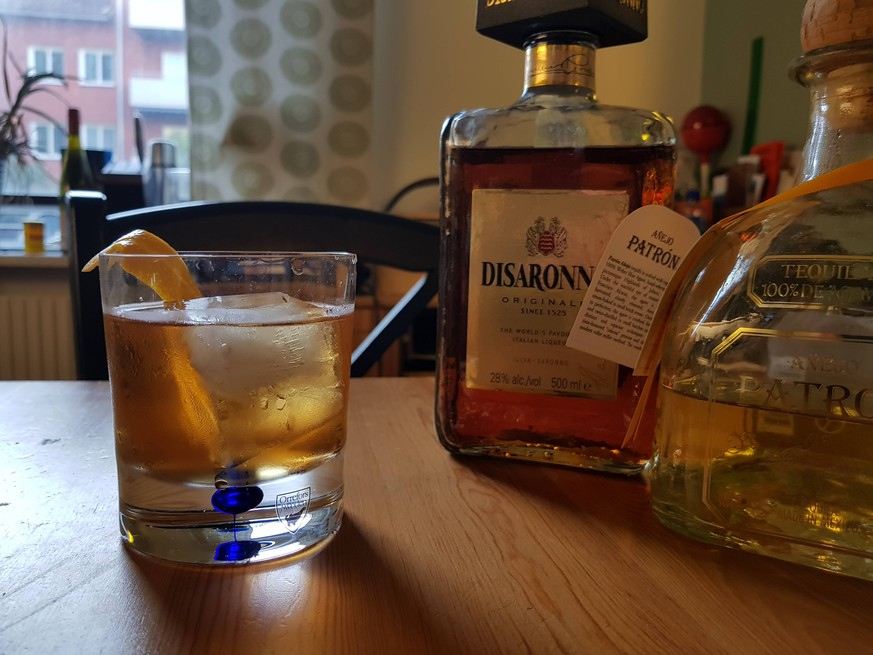 almond old fashioned amaretto di saronno patron tequila reposado drinks trinken alkohol cocktail https://imgur.com/WKwAoBu