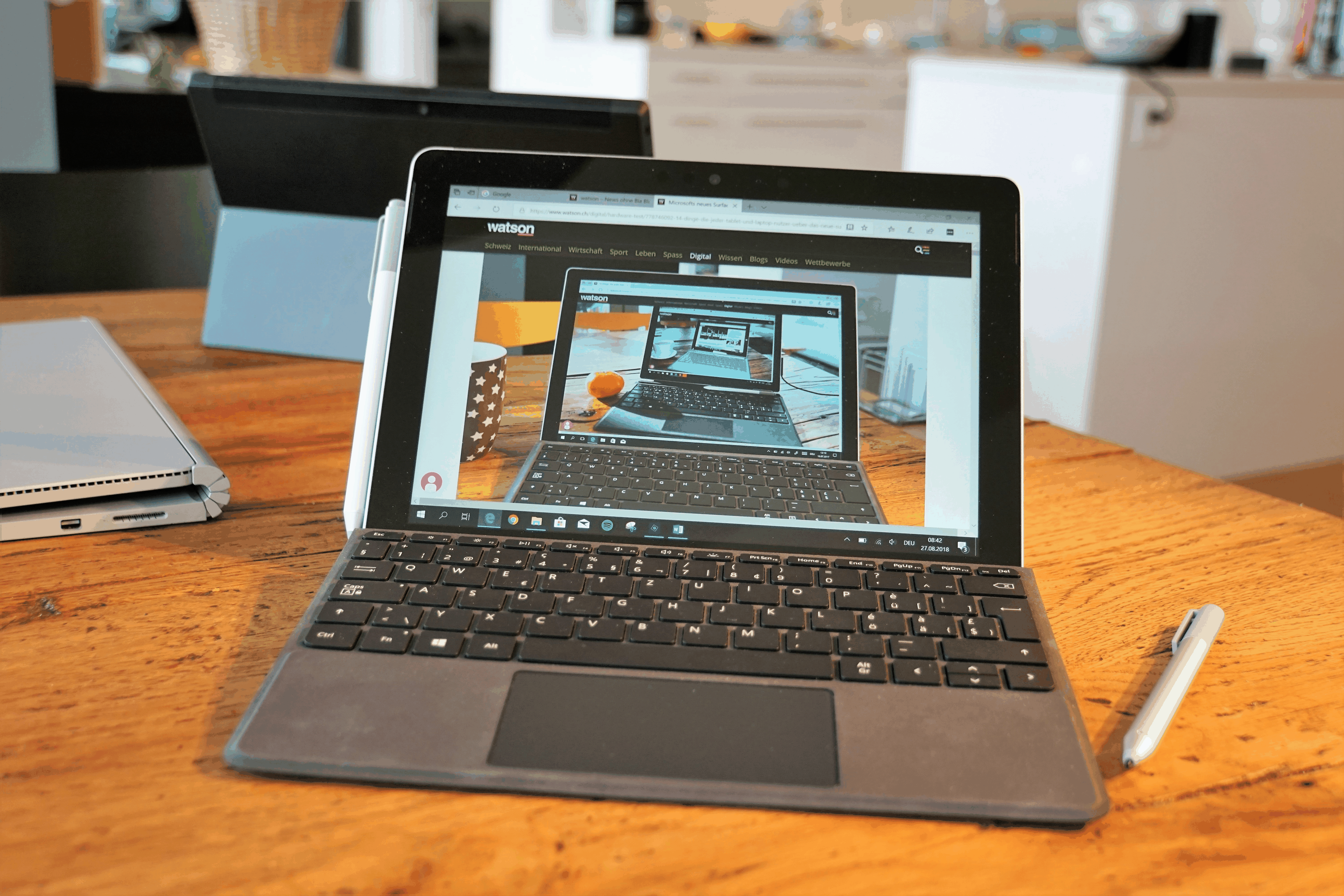 Microsoft Surface Go Test Besser Als Ipad Und Android Watson