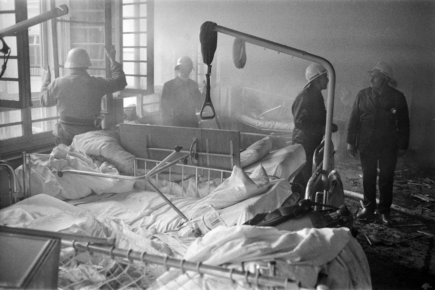 Brand im Burghölzli 1971