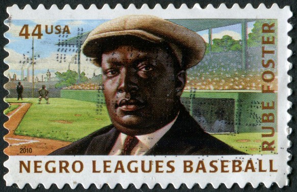 Rube Foster, als Besitzer der Chicago American Giants einer der Mitbegründer der Liga, wird Jahrzehnte später auf einer Briefmarke geehrt.