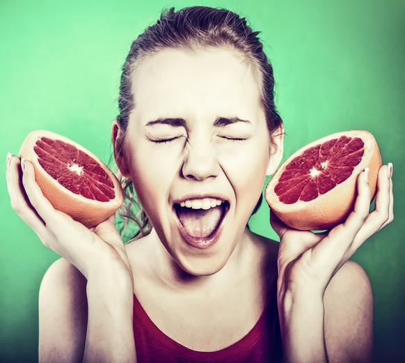 Gewöhnungsbedürftig aber gesund: Grapefruit.