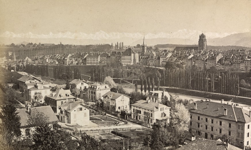 1875: Stadtansicht.