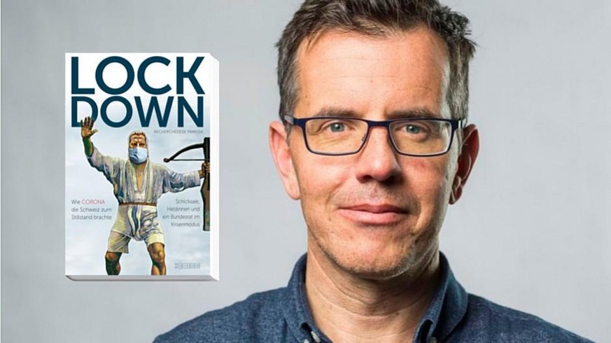 Thomas Knellwolf, Co-Leiter des Recherchedesks von «Tamedia», spricht mit watson über sein neues Buch «Lockdown».