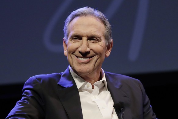 FILE - In this Jan. 31, 2019, file photo, former Starbucks CEO Howard Schultz speaks at an event to promote his book, &quot;From the Ground Up,&quot; in Seattle. China&#039;s President Xi Jinping is a ...