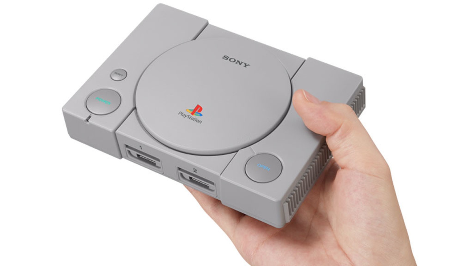 Die «Playstation Classic»: klein, handlich und süss.
