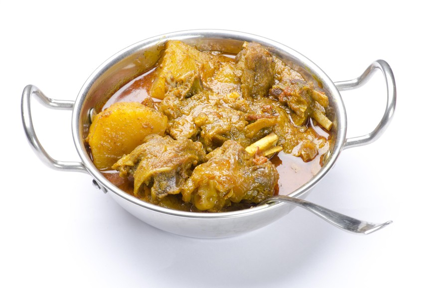 Curry goat jamaika food essen kochen gitzi ziege curried goat fleisch