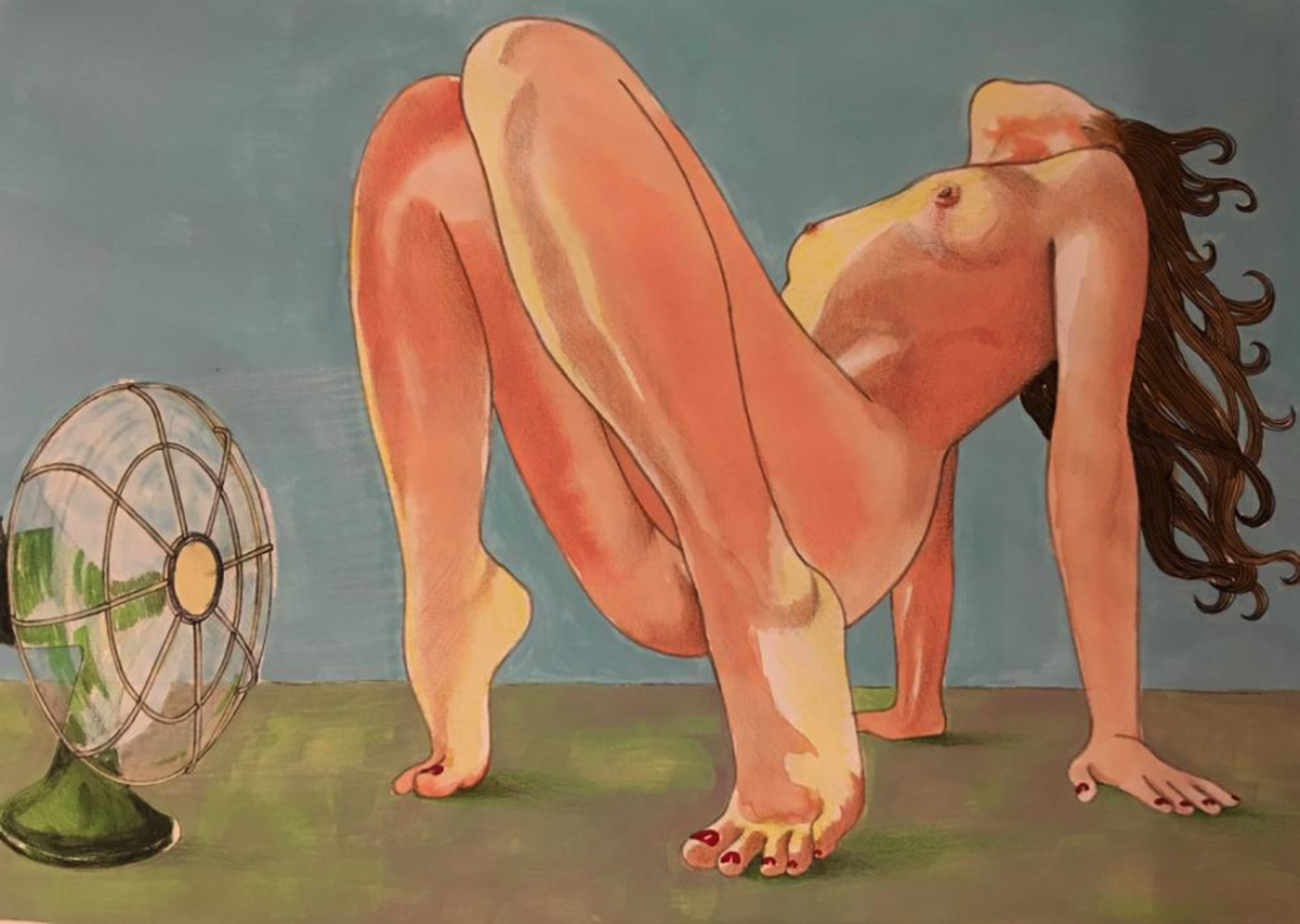 Frida Castelli – Illustrationen über die Sehnsucht und die Begierde in einer Fernbeziehung