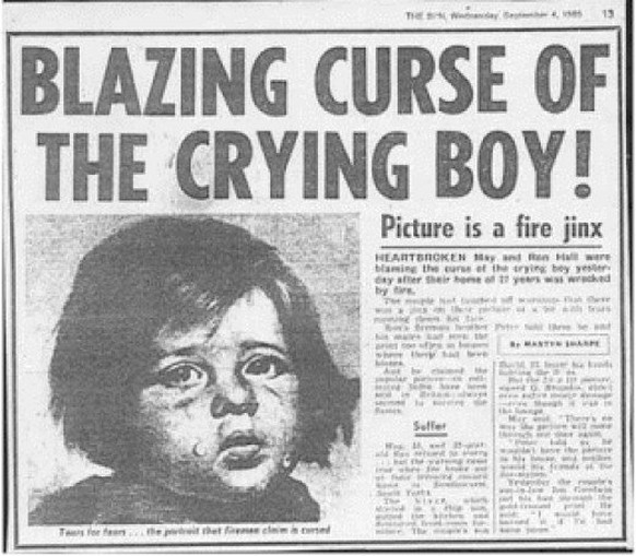 The Crying Boy