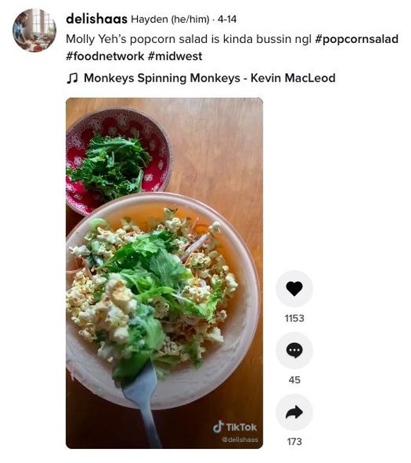 popcorn salad https://www.tiktok.com/@delishaas/video/6951101580783537413