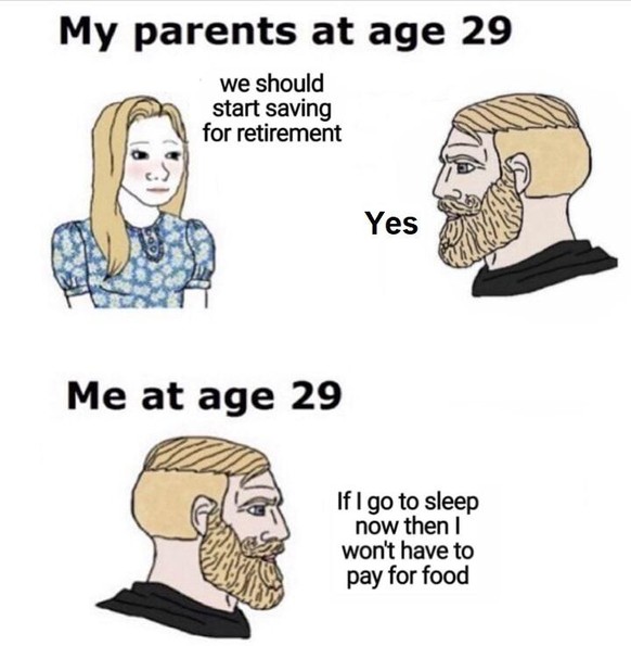 Me vs my parents meme