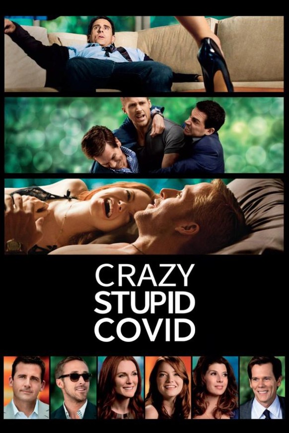 Crazy Stupid Love: Filmposter in Zeiten von Corona