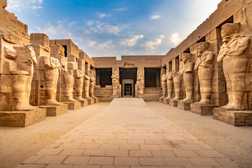 Der Karnak-Tempel in Luxor.