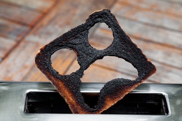 So sollte dein Toast definitiv nicht aussehen.