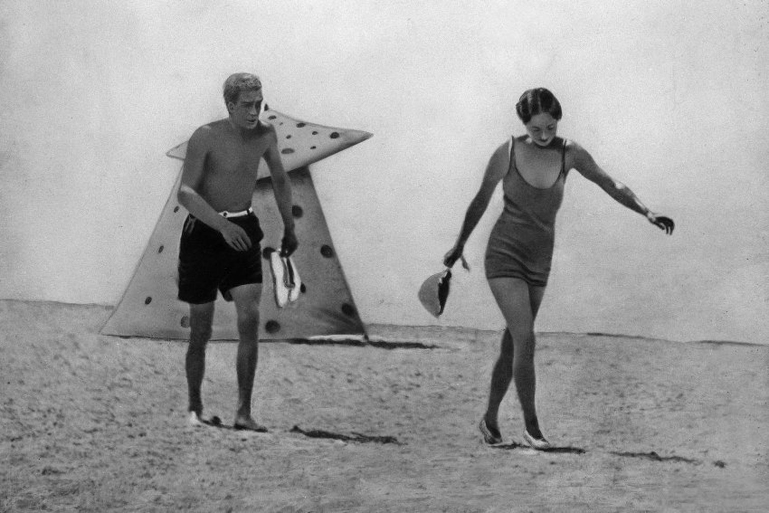The Duke of Windsor and Bessie Wallis Warfield Simpson are seen on a holiday at Biarritz, France, in 1934. (AP Photo)