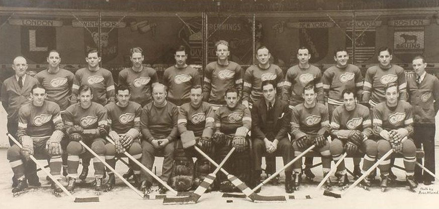 detroit red wings 1936 längstes spiel montreal maroons 24. märz