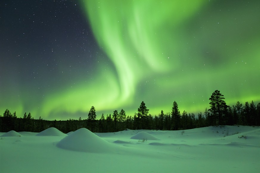 Wie Lappland noch schöner wird: Mit Polarlichtern!