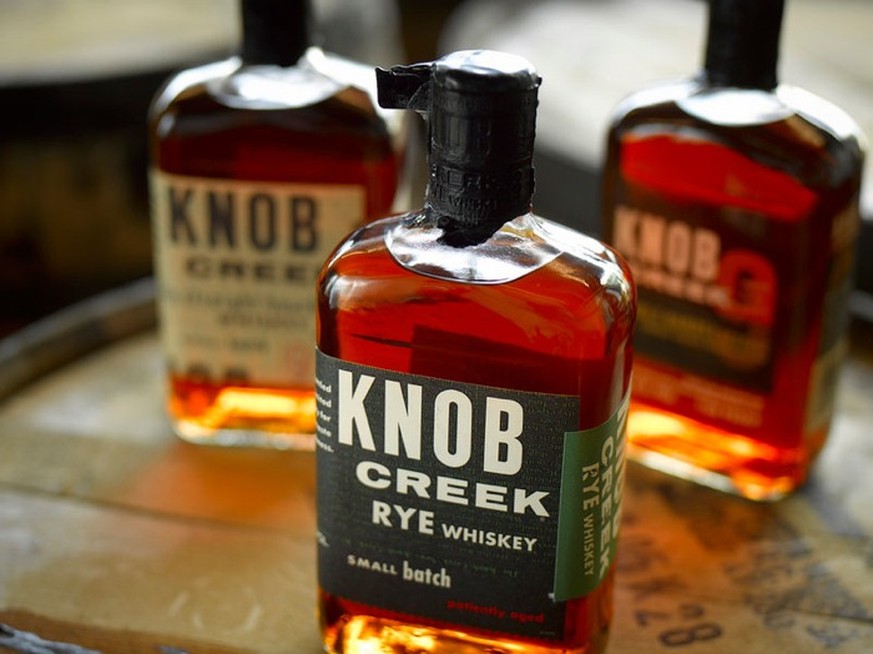 knob creek rye whiskey alkohol trinken usa drinks whisky schnapps