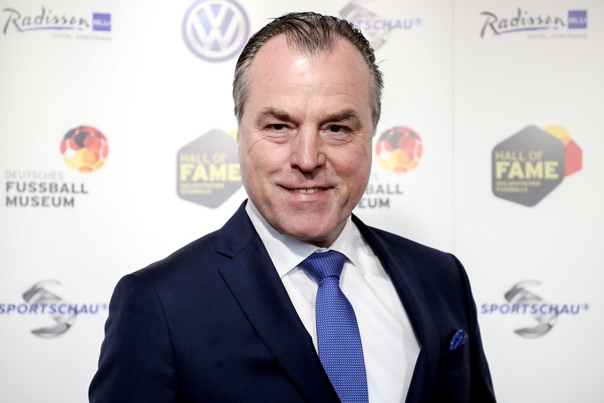 epa07478758 Schalke&#039;s chairman of the board Clemens Toennies arrives for the opening gala of the &#039;Hall Of Fame&#039; of German football in Dortmund, Germany, 01 April 2019. The Hall Of Fame  ...