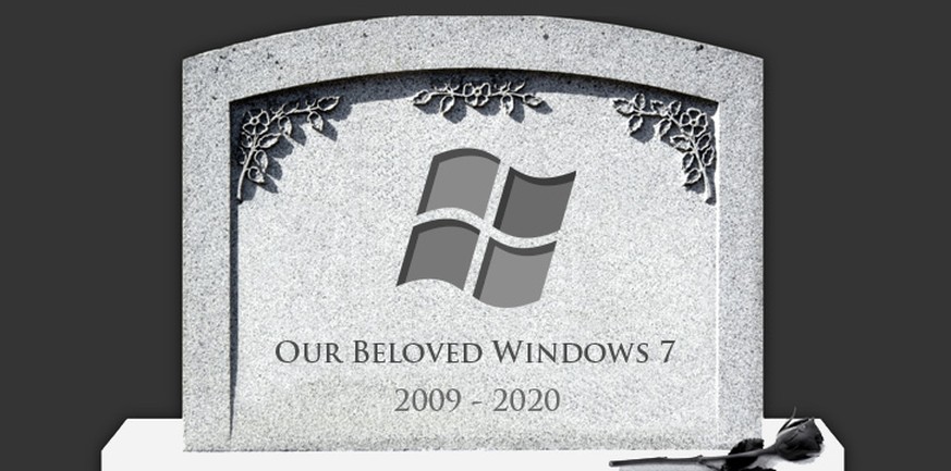 Microsoft beerdigt Windows 7.