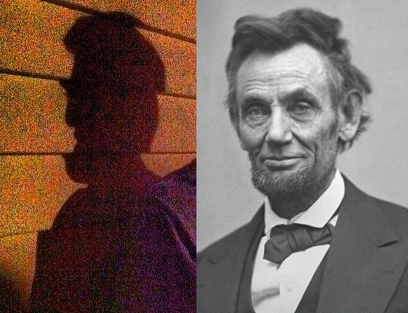 Schattenspiel Abraham Lincoln